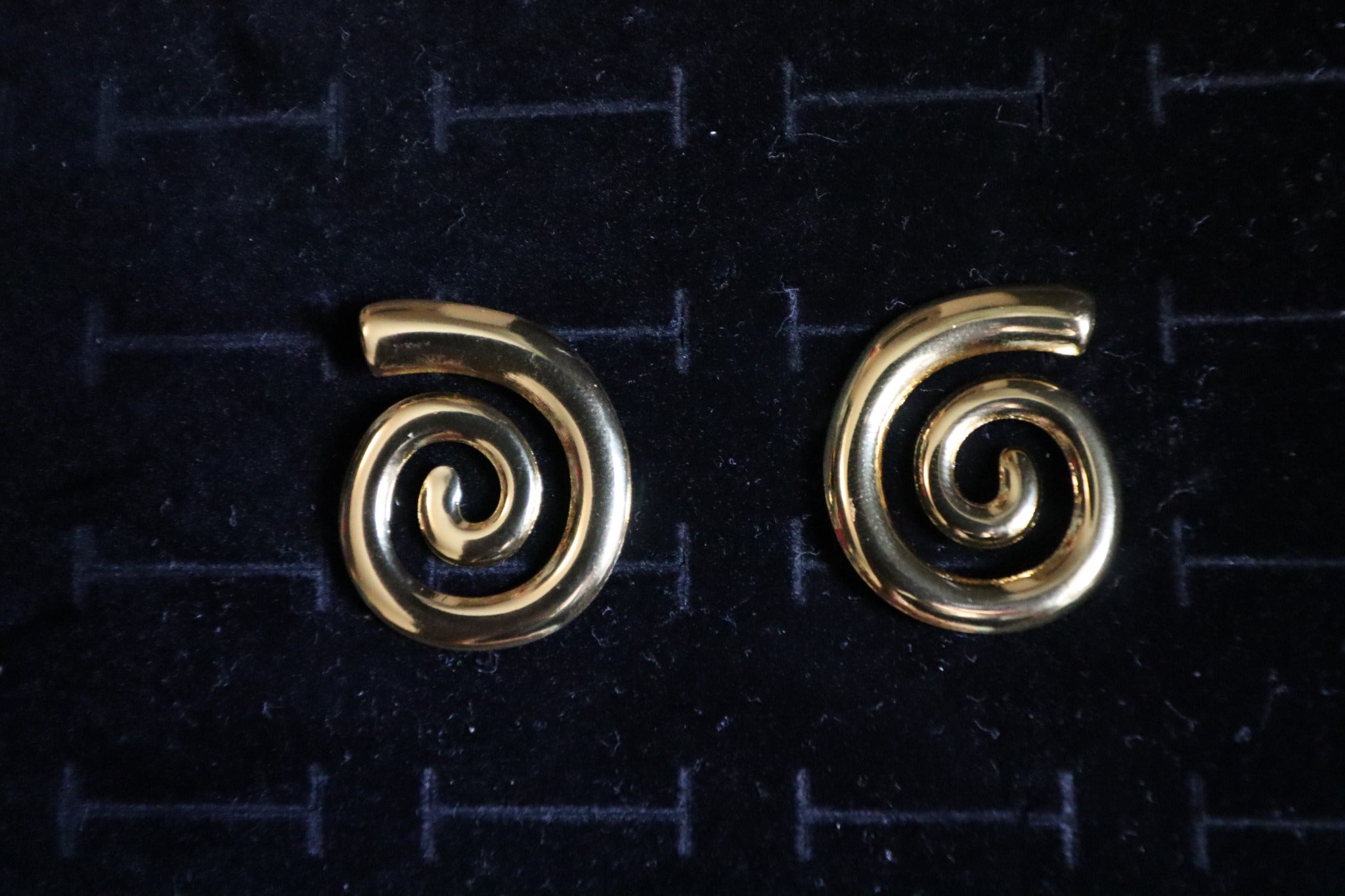 Spiral Stud Earrings