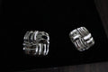 Woven Knot Stud Earrings